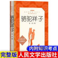 骆驼祥子 初中生 老舍著