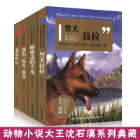 睡蟒边的* 老虎哈雷 警犬拉拉 我们一起走迪克 全4册动物小说