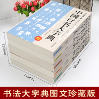 书法字典正版全套5册行书楷书隶书草书篆书大字典