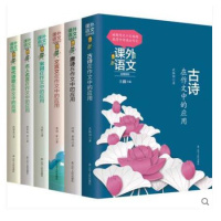 课外语文应用系列全套6册 古诗/名人名言/宋词/唐诗/文言文/现代诗歌在作文中的应用