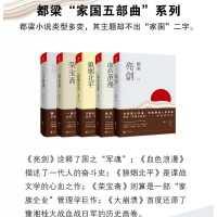 都梁家国五部曲 都梁舒适阅读版 亮剑+血色浪漫+狼烟北平+荣宝斋+大崩溃共5本舒适阅读版影视战争军事原著小说