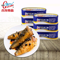 古龙 豆豉沙丁鱼罐头 156g