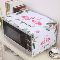 新火烈鸟 微波炉通用35*98cm|微波炉罩防尘罩通用烤箱罩北欧防油美的冰箱洗衣机布艺盖布盖巾