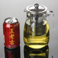 [加厚防爆]900ml壶 [套装]1壶+4中杯|[304不锈钢胆]防爆耐热玻璃泡茶壶花茶壶玻璃茶杯过滤茶具套装