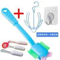 蓝色鞋刷+1把小刷子+1个鞋挂|[刷鞋神器]鞋刷软毛刷鞋刷子洗鞋刷家用清洁板刷鞋子洗衣刷衣服