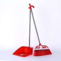 蝴蝶(扫把+簸箕)红色|特价扫把套装笤帚簸箕单个打扫卫生扫头发扫地神器耐用不掉毛