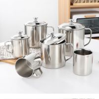 加厚不锈钢水杯办公室喝水杯子幼儿园口杯儿童学生饮水杯马克杯