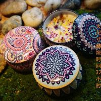 小尺寸20小时燃烧时间颜色随机发 香橙味水果持久熏香|香薰蜡烛卧室厨房卫生间香氛安神助眠净化家用无烟薰衣