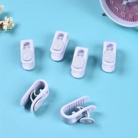 紫罗兰[安全无针12个装]|被子固定器防跑卡扣安全无针被套罩定角器被单固定夹子防滑神器