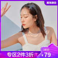 韩都衣舍2021夏装新款女装上衣V领修身弹力打底背心吊带PR0177