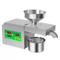 升级大彩屏调温900瓦送油瓶2个|榨油机家用小型商用大型全自动家庭花生芝麻核桃中小型不锈钢