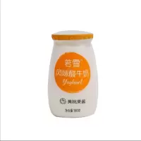 新希望小塑瓶若雪黄桃味风味酸乳180g