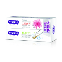 舒客美白护龈套装210g+120g