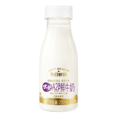 每日鲜语优护A2鲜牛奶250mL