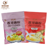 荣荣世家速溶西湖藕粉300g纯早餐小袋装杭州特产无糖正宗莲藕羹粉