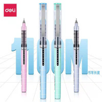 得力S658直液式走珠笔黑色0.5mm