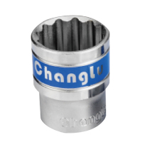 长鹿 1/2"蓝带十二角套筒 30mm