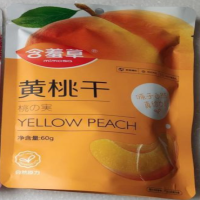 含羞草黄桃干60g