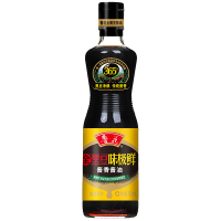 鲁花全黑豆酱油酱香味极鲜500ml