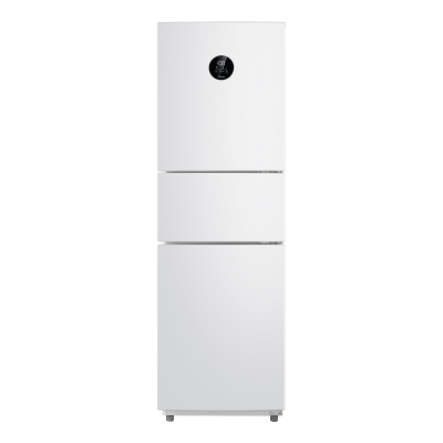 美的冰箱BCD-215WTPZM(E)三门冰箱 一级能效 风冷无霜 家用节能冰箱