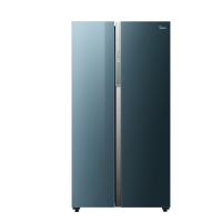 美的 冰箱 BCD-600WKGPZMA(E) 深空蓝-莫奈
