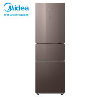 美的冰箱BCD-216WTGPM(E) 摩卡棕