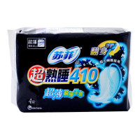 苏菲(SOFY)超熟睡超薄随心翻410 棉质丝薄夜用 4P