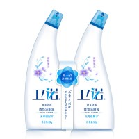 卫诺洁厕液马桶清洁剂500g*2瓶优惠装 清怡罗兰香氛去污除垢杀菌无毒无刺激香氛不刺鼻蓝月亮出品