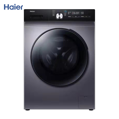 海尔(Haier)滚筒洗衣机全自动家用10公斤大容量一级变频节能省电巴氏除菌香薰洗智能投放洗脱一体EG100MAX5S