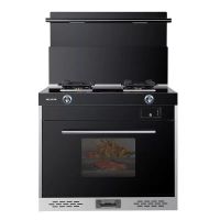 美菱(MeiLing)蒸烤炸一体集成灶防爆钢化玻璃家用一体灶 JJZY-MYZ52 液化气