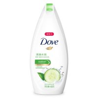 多芬(Dove)沐浴露 清透水润 清爽水润沐浴乳400g 黄花+绿茶[联合利华]