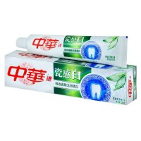 中华瓷感白花香龙井味牙膏90G