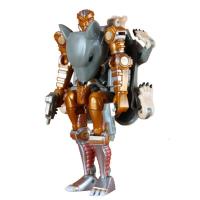 变形玩具金刚 TE变形元素BW迷你 野兽战争老鼠勇士原始兽TE MM02品质定制款 TE MM02老鼠勇士