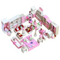 家具玩具家居桌椅人物人偶木质套装幼儿仿真过家家男孩女孩2-6岁