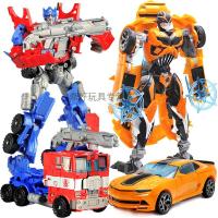 玩具威震男孩警车汽车恐龙5合体机器人合金