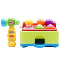 蒙氏早教敲击玩具1-2-3岁女宝宝男童小锤子敲打台带音乐认知