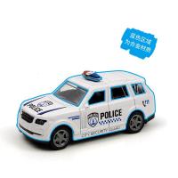 儿童玩具车合金小汽车模型SUV警车耐摔回力车套装男孩子4宝宝3岁5
