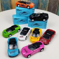 儿童玩具车小汽车子合金敞篷跑车模型仿真3回力耐摔迷你口袋车6岁