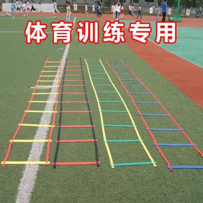 幼儿园早教儿童感统器材体能训练跳房子户外亲子玩具跳格子敏捷梯 12节通用敏捷绳梯