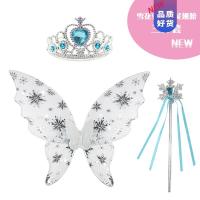新款花仙子精灵天使蝴蝶大人儿童发光翅膀三件套舞台活动表演道具生日抖音网红同款