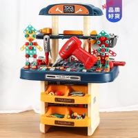儿童修理工具箱玩具套装维修电钻拆卸拧螺丝组装力多功能男孩生日抖音网红同款
