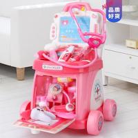 小医生拉杆箱玩具套装儿童过家家女孩4男孩打针宝宝6岁生日抖音网红同款