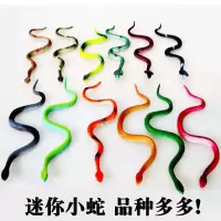 仿真玩具蛇软胶 整蛊吓人小蜘蛛 愚人节小眼镜蛇田蛇小动物模型