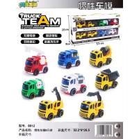 儿童推着玩的小车 回力工程车宝宝工程车玩具套装小号惯性耐摔小型挖掘机推土机模型儿童小汽车