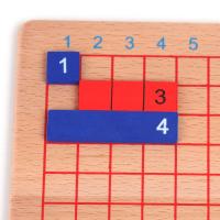 儿童蒙氏数学启蒙特蒙台梭利教具加减法口诀板3-6岁早教学习口算