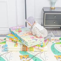 爬行垫儿童地垫折叠环保爬爬垫大号xpe婴儿游戏垫子加厚