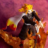 鬼灭之刃炎柱炼狱杏寿郎祢豆子蝴蝶忍GK无限列车我妻善逸摆件