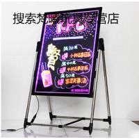 电子荧光板60 80led广告牌荧光黑板荧发光屏手写立式写字板留言板 电子黑板 广告牌
