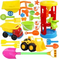 沙滩玩具 大号 滩玩具套装车大号沙漏铲子沙桶宝宝沙池工具玩沙决明子玩具
