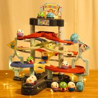 不倒翁滑滑梯 儿童动物园不倒翁滑滑梯玩具3-4岁轨道车男孩宝宝电动爬楼梯2